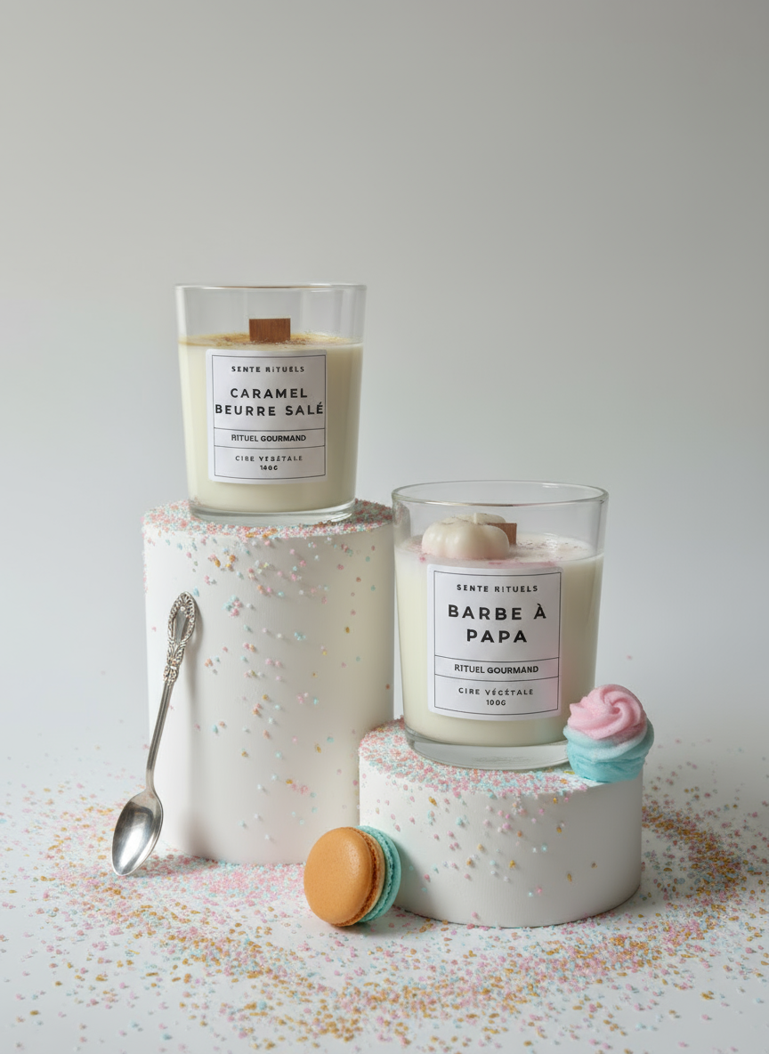 collection rituel gourmand bougies gourmandes
