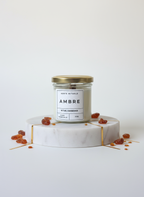 bougie parfumée 110gr ambre
