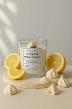 bougie parfumée citron meringué