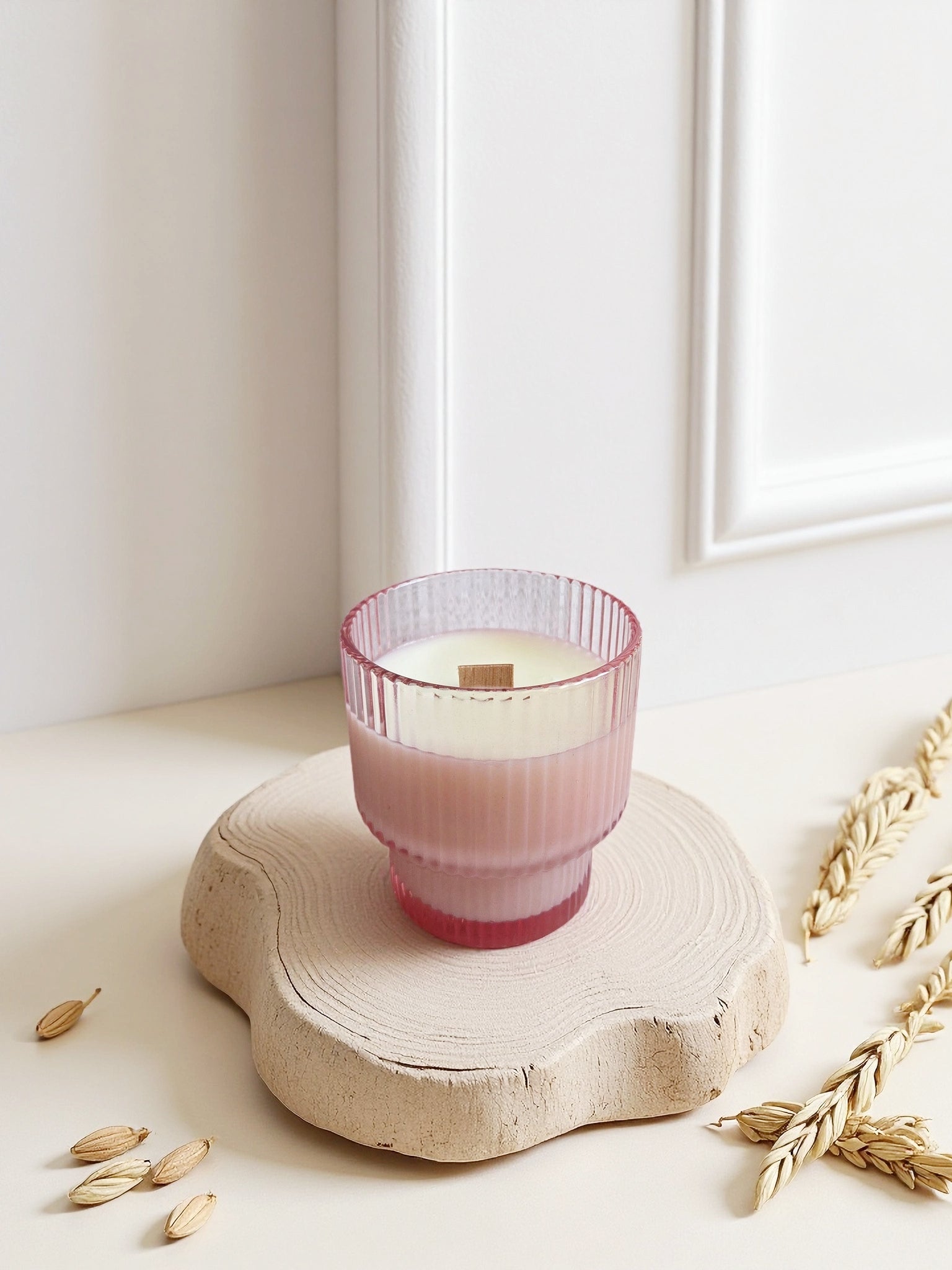 bougie parfumée cire naturelle soja coco sente rituels