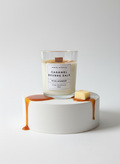 bougie parfumée caramel beurre salé 190gr