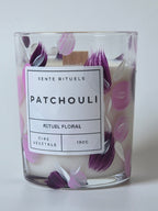 bougie parfum patchouli cire de soja