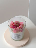 bougie parfumée pomme d'amour 190gr cire de soja