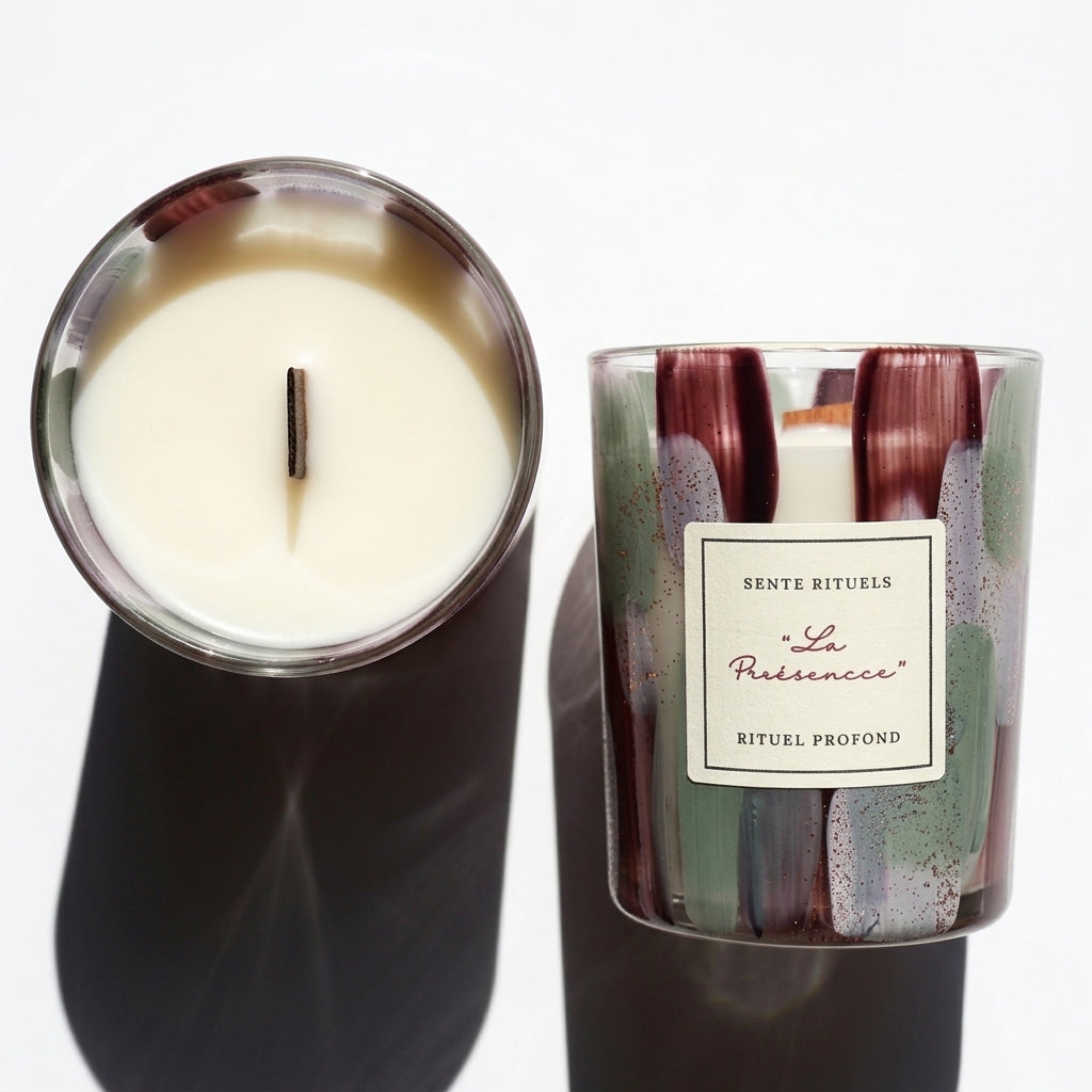 La Présence – Bougie parfumée Oud, Ambre & Cardamome