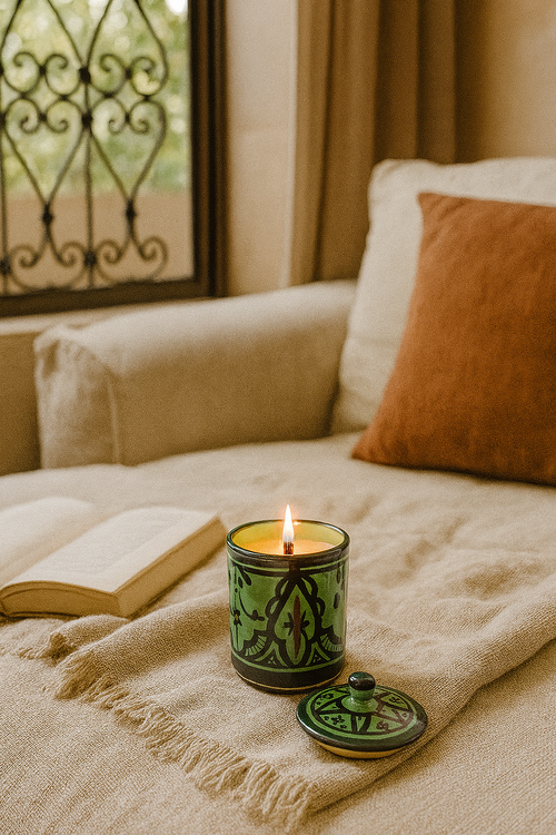 bougie parfumée figue et santal